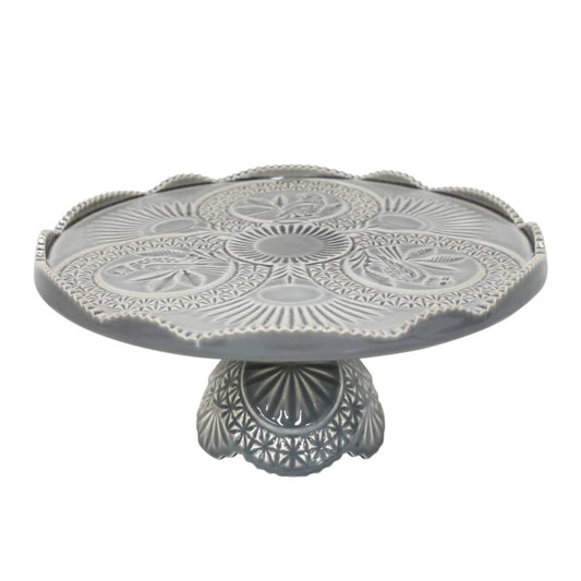 CRISTAL Footed plate 30 Grey STD 301