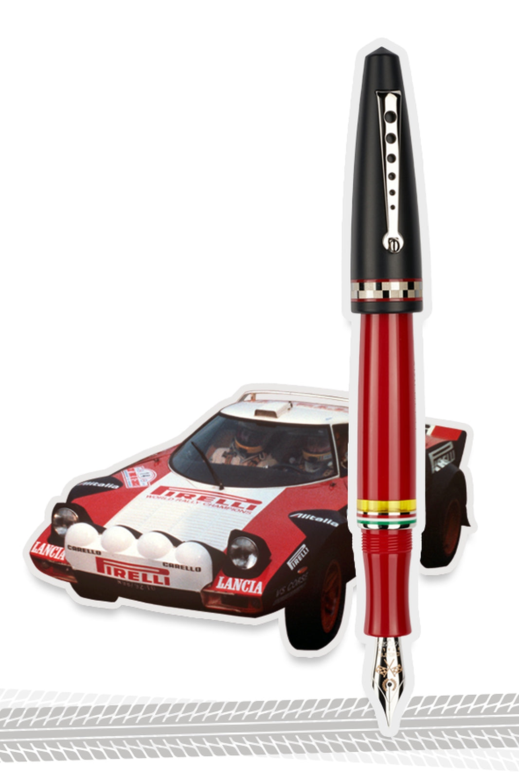 Italian Rally Passion Pen – Exklusiver Füllfederhalter | DELTA