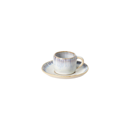 BRISA Coffee Cup and Saucer ria blue LNCS 03