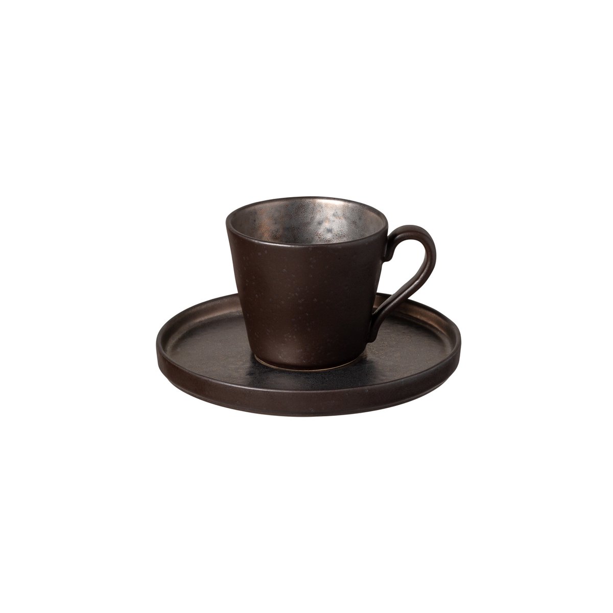 LAGOA Teetasse und Untertasse 0.21L Metall LOCS 02