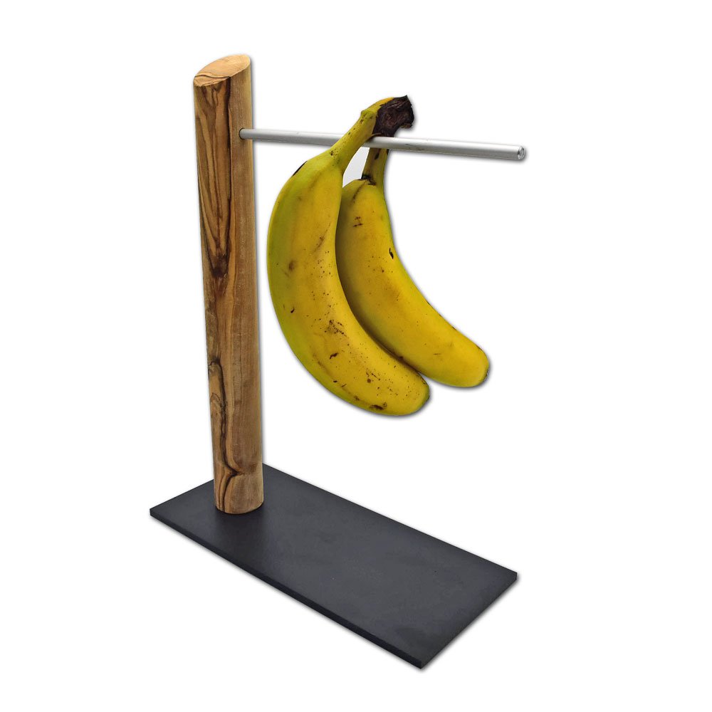 Bananenhalter aus Olivenholz