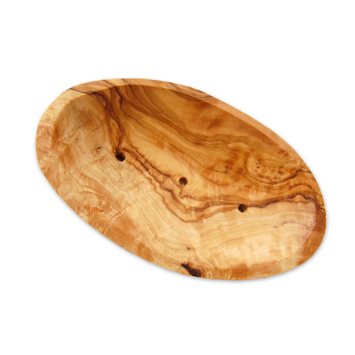 Seifenschale oval ca. 12 – 14 cm aus Olivenholz