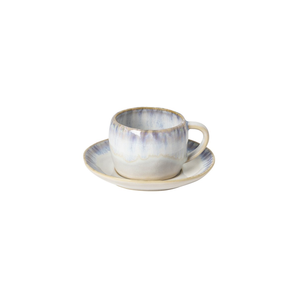 BRISA Tea Cup and Saucer ria blue LNCS 02