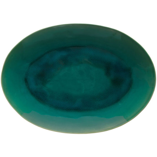 RIVIERA Oval platter azur NAA 402