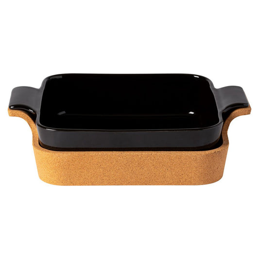 ENSEMBLE Square baker w/ cork tray 13 DQ 321 black