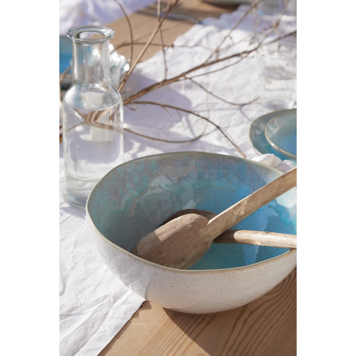 EIVISSA Serving bowl 28 cm LNS 281 sea blue