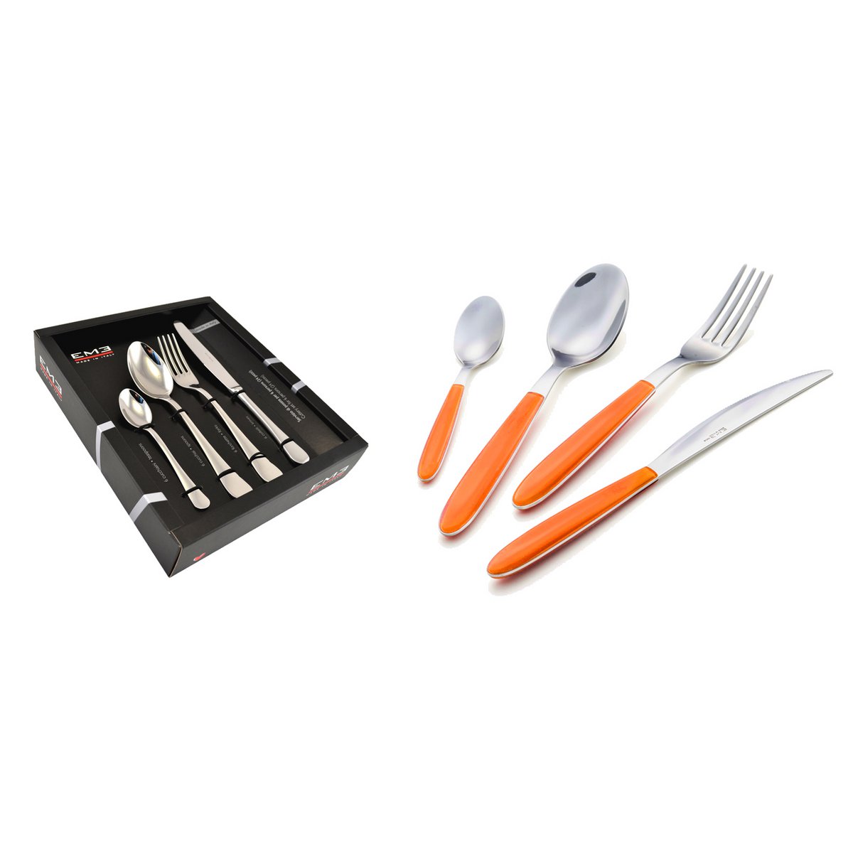 EME Vero Orange 21, 24-teiliges Set, Fensterbox