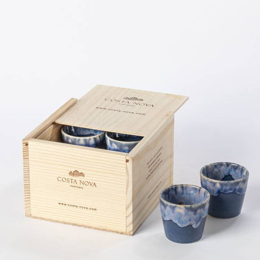 GRESPRESSO - Gift box 8 espresso cups denim - LSCS 11