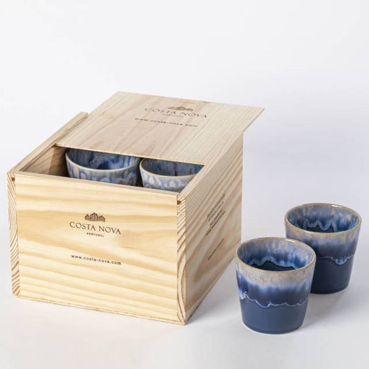 GRESPRESSO - Gift box 8 lungo cups denim - LSCS 12