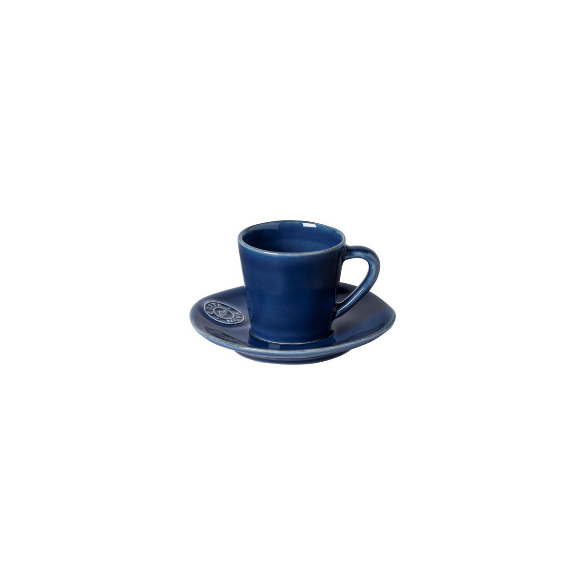 NOVA Kaffeetasse und Untertasse 0,07 L Denim NOCS 02