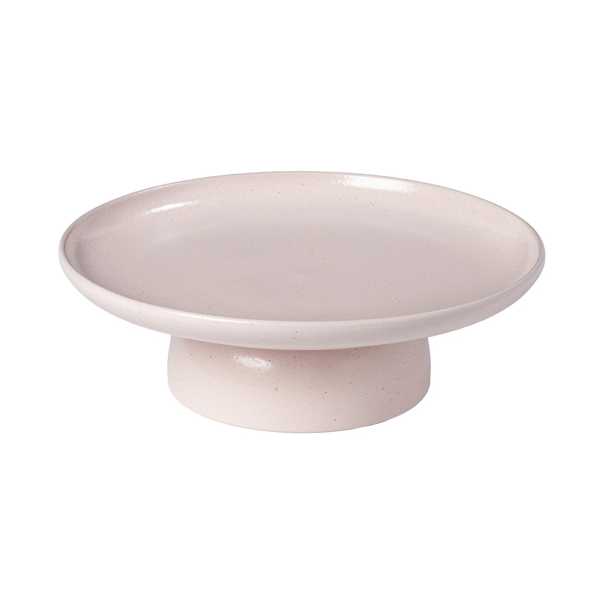 PACIFICA Footed plate 27cm marshmallow SOP 272