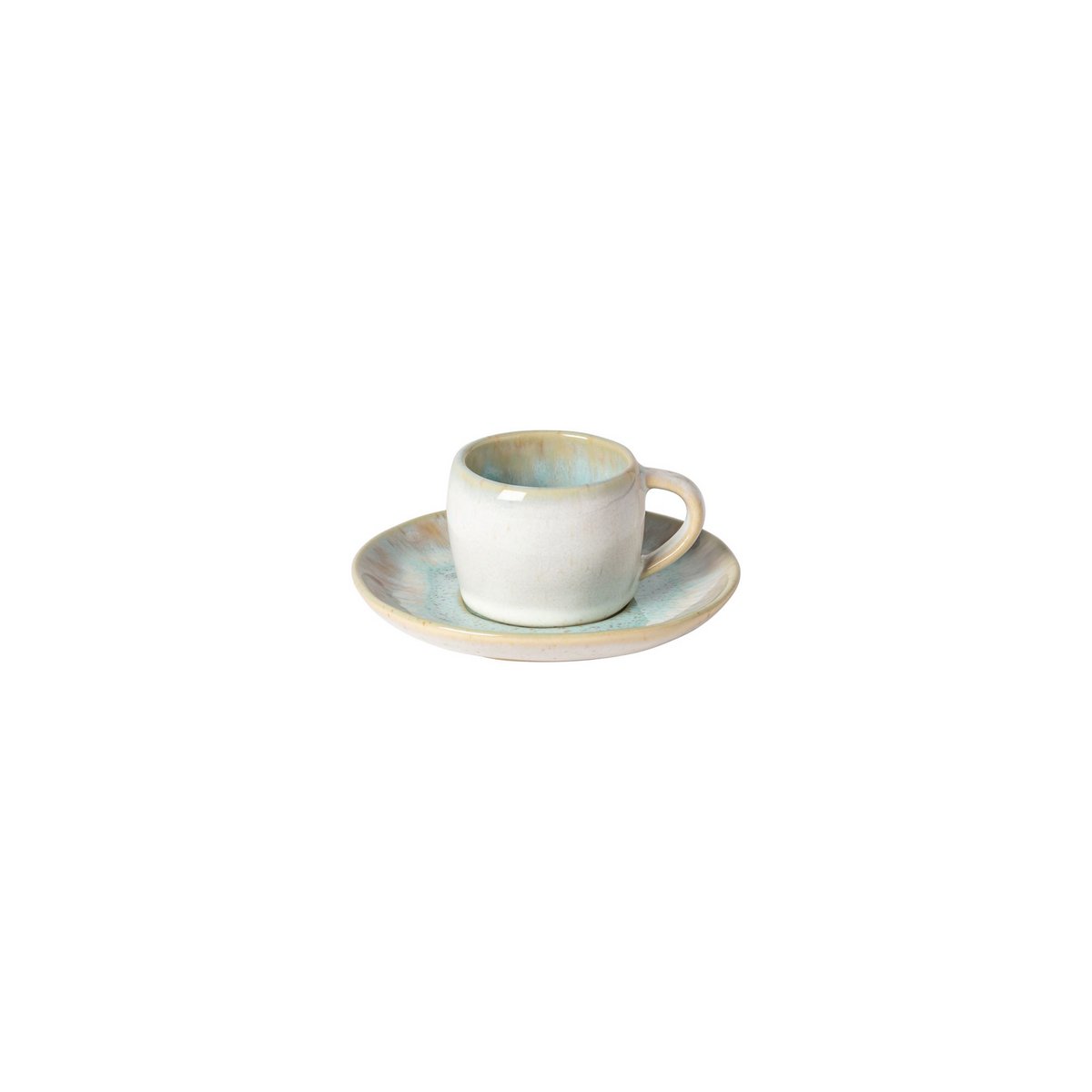 EIVISSA Coffee cup and saucer sea blue LNCS 03