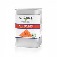 SPICEBAR Rotes Thai Curry, BIO, 80g in Metalldose mit Streueinsatz
