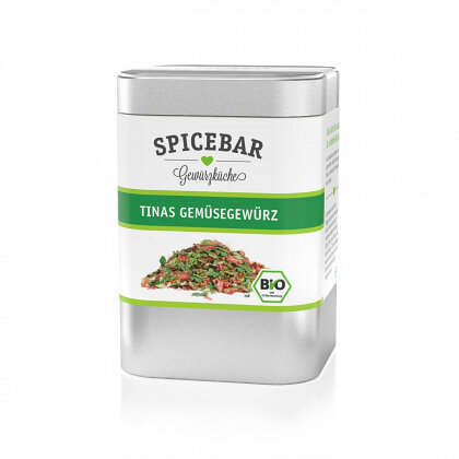 SPICEBAR Tinas Gemüsegewürz, BIO, 45g in Metalldose