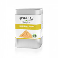 SPICEBAR Chili Lemon Drops, BIO, 80g in Metalldose mit Streueinsatz