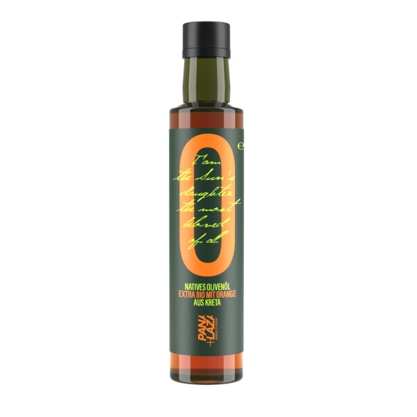 PANA+LAZA - Natives Bio Olivenöl Extra mit Orange aus Griechenland, 250ml